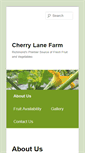 Mobile Screenshot of cherrylanefarms.com